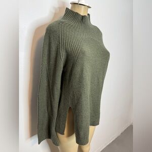 Max & Moi High Neck Cashmere & Wool Sweater